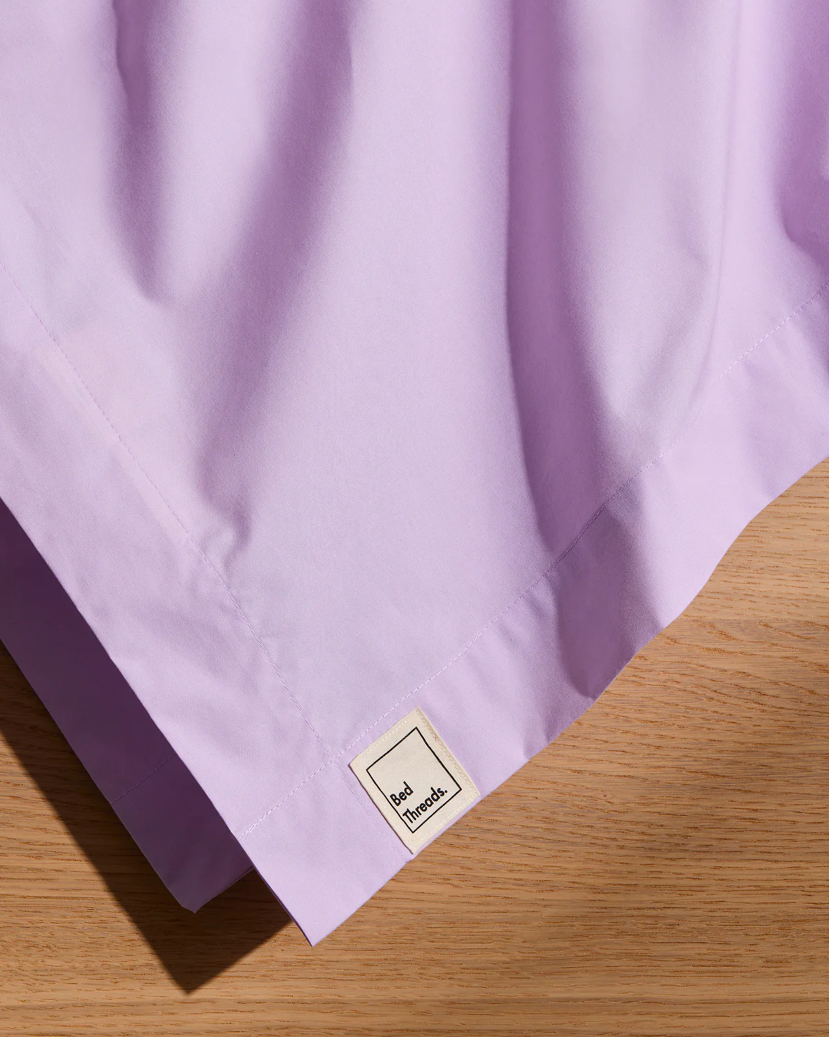 Violet 100% Organic Cotton Flat Sheet - Image 2
