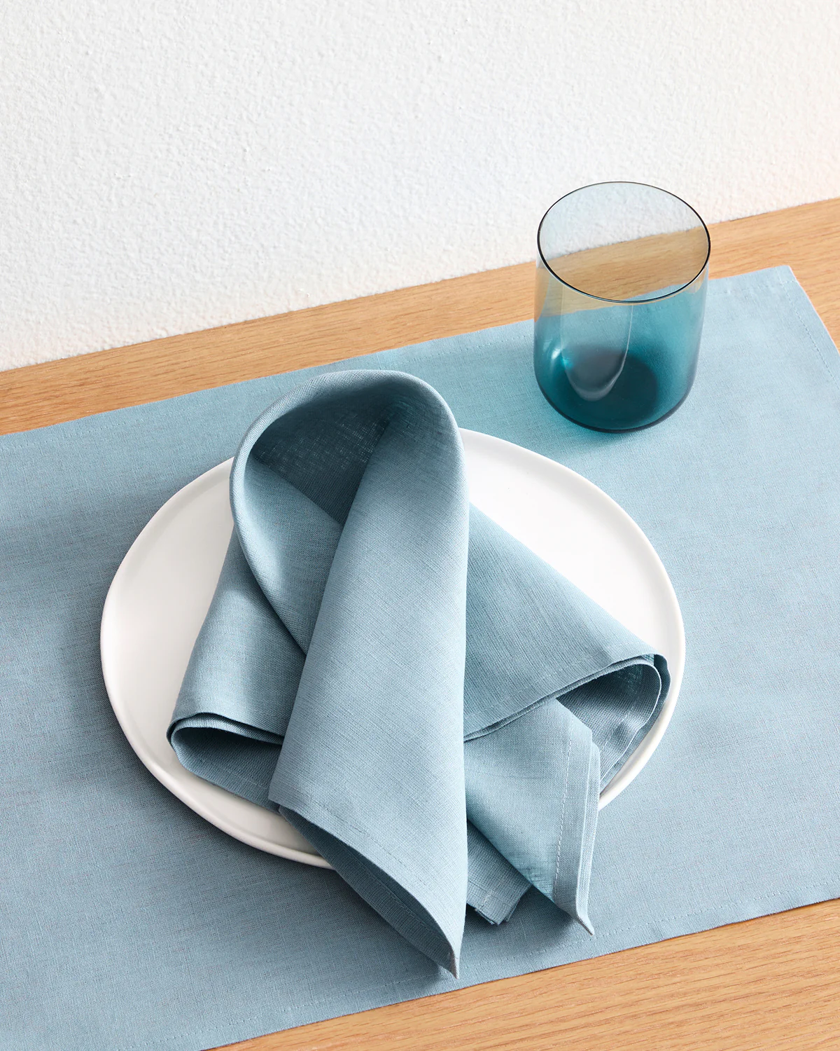White & Lagoon 100% French Flax Linen Table Bundle - Image 6